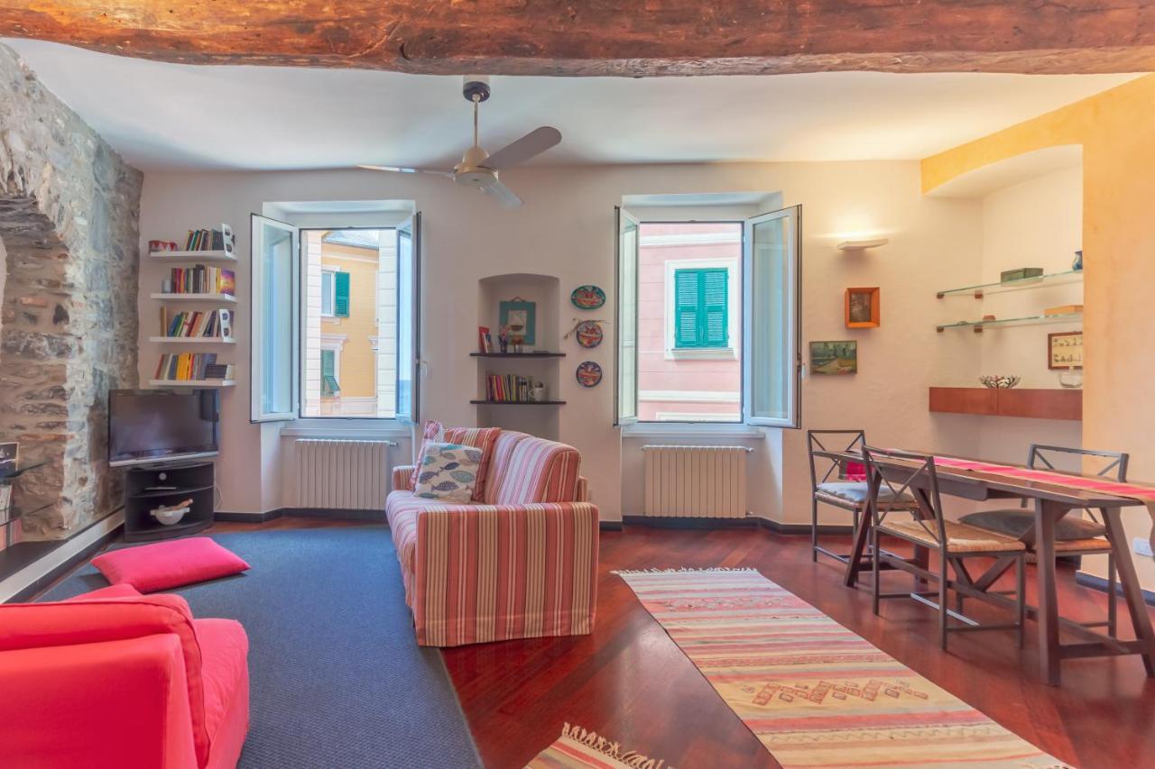 Casa Giada A Due Passi Dal Porto Di Camogli Apartment Bagian luar foto
