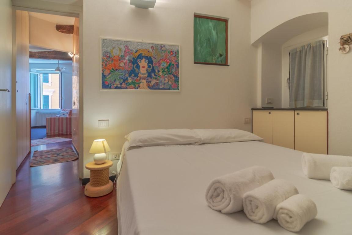 Casa Giada A Due Passi Dal Porto Di Camogli Apartment Bagian luar foto