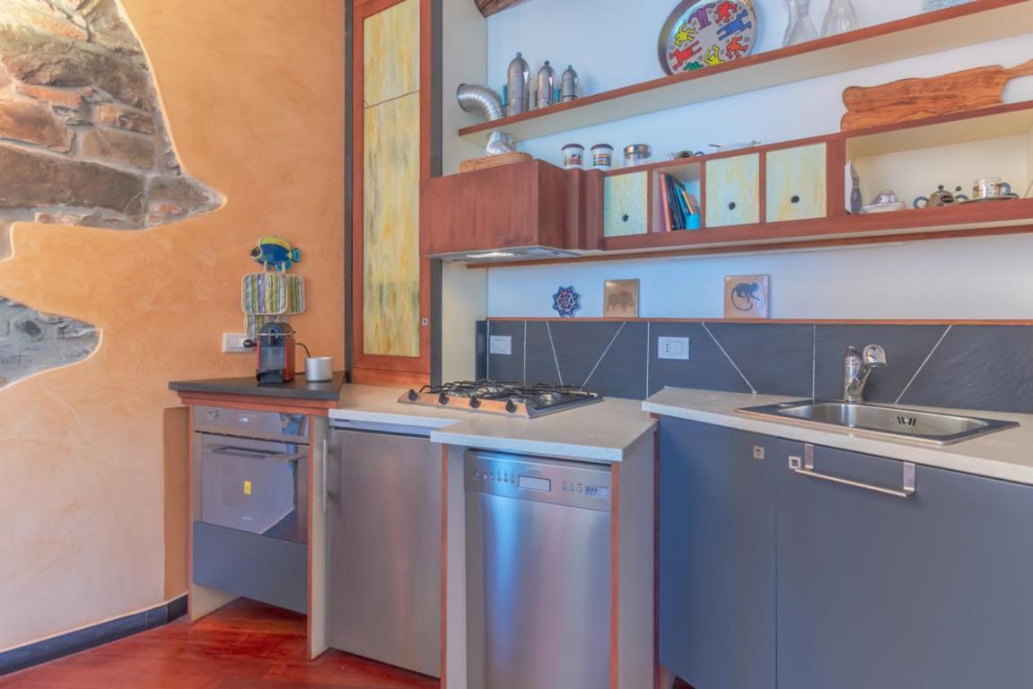 Casa Giada A Due Passi Dal Porto Di Camogli Apartment Bagian luar foto